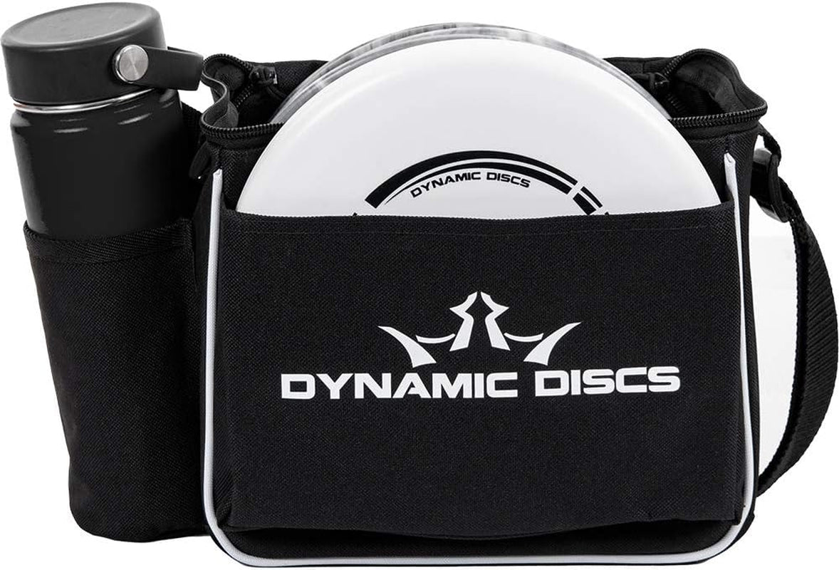 Dynamic Discs Cadet Disc Golf Shoulder Bag | Small Disc Golf Bag, 10-12+ Discs Capacity | Great for Beginners | Lightweight & Durable | Sling over Shoulder to Carry Easily